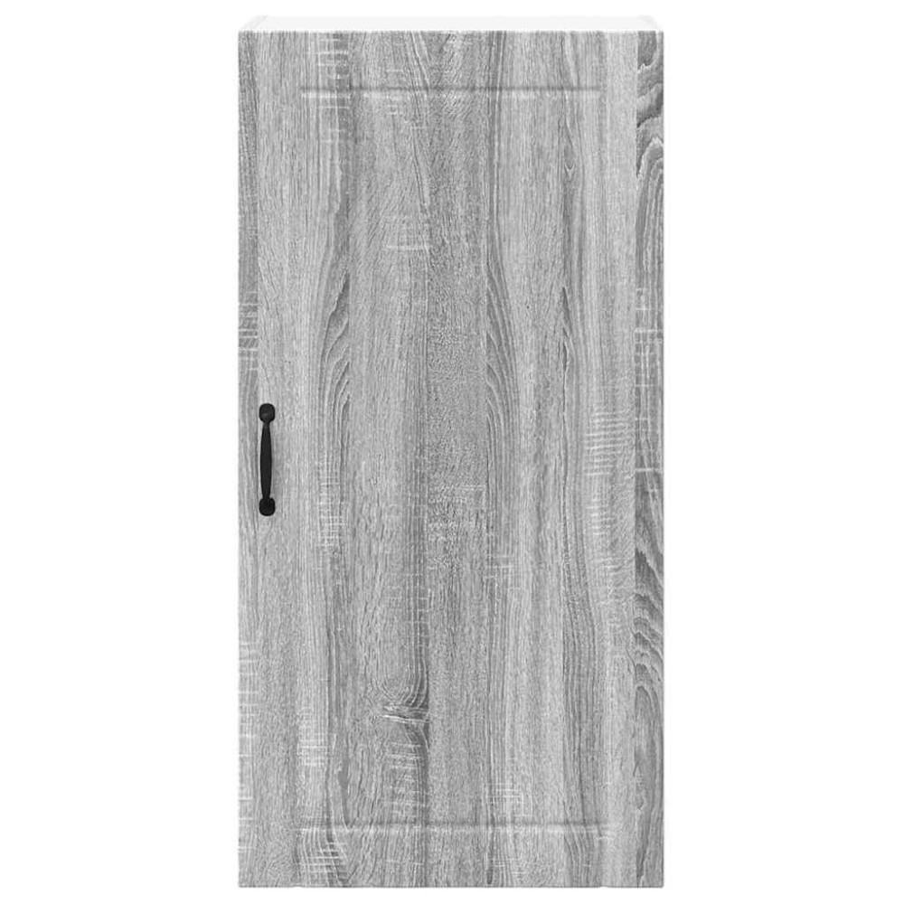 Produktbild för Väggskåp LUCCA Grå sonoma-ek 50 x 31 x 100 cm Konstruerat trä