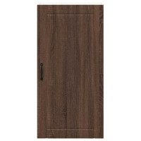 Produktbild för Väggskåp LUCCA Brun ek 50 x 31 x 100 cm Konstruerat trä