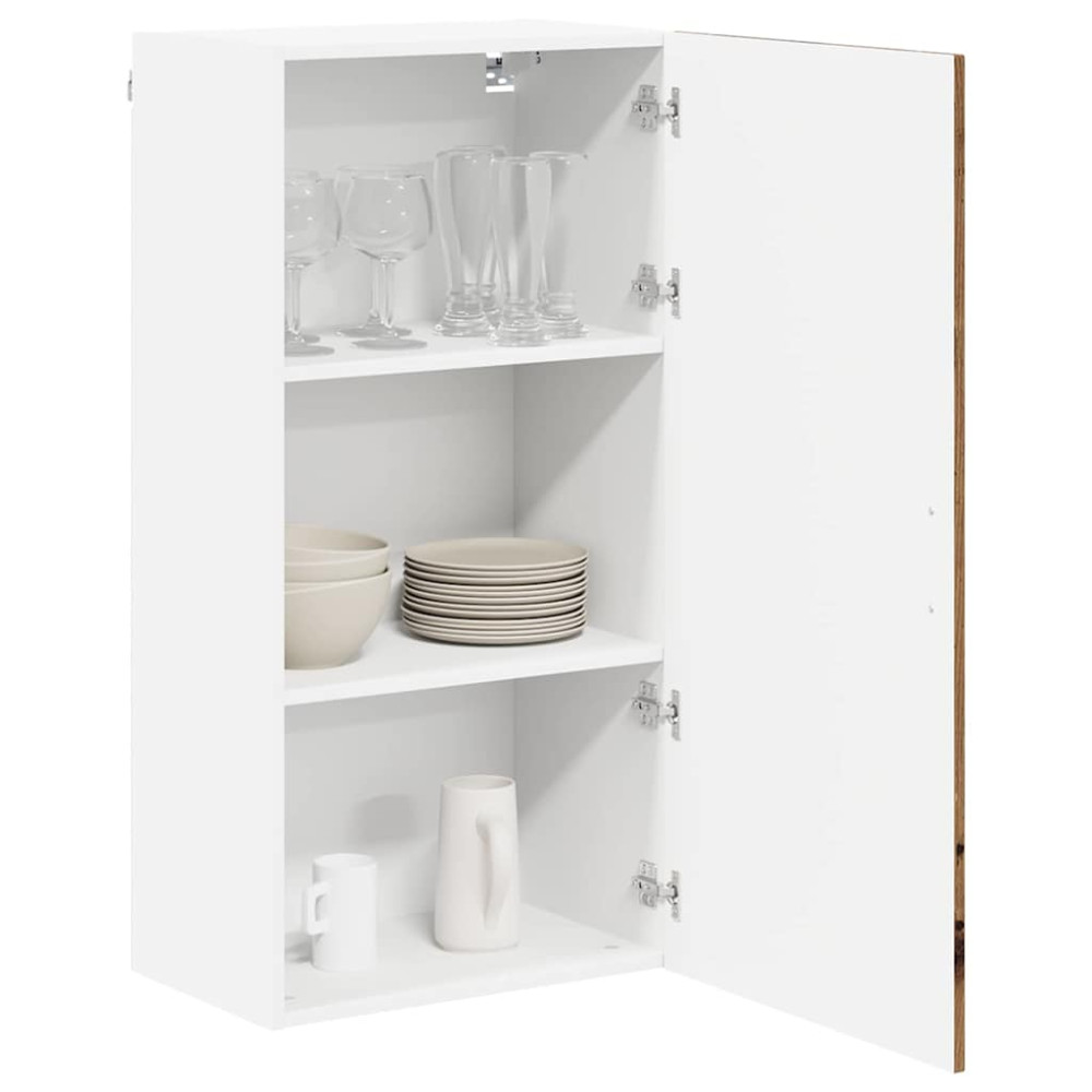 Produktbild för Väggskåp LUCCA Gammalt trä 50 x 31 x 100 cm Konstruerat trä