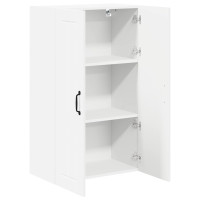 Produktbild för Väggskåp LUCCA Vit 60 x 31 x 100 cm Konstruerat trä