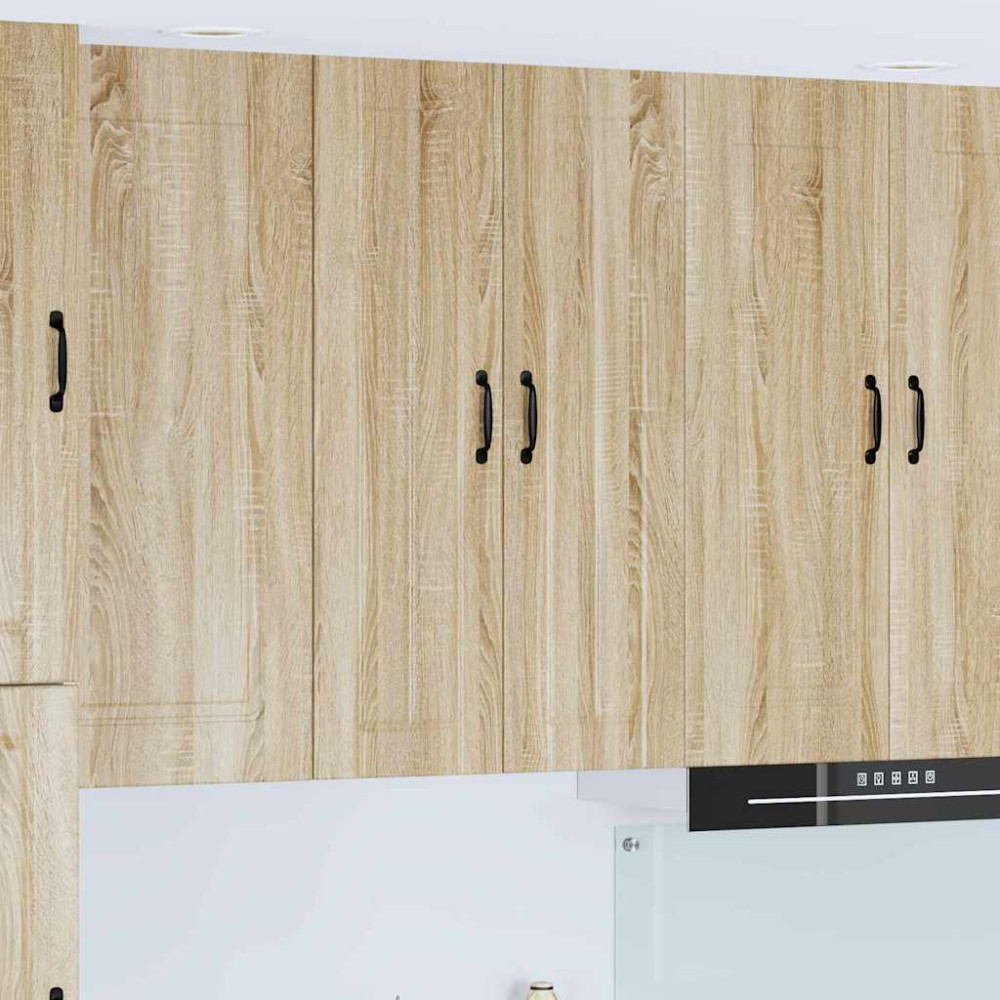 Produktbild för Väggskåp LUCCA Sonoma-ek 60 x 31 x 100 cm Konstruerat trä