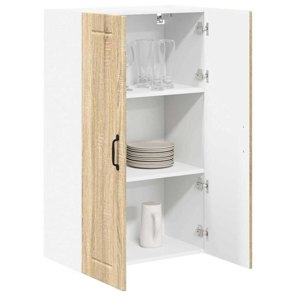 Produktbild för Väggskåp LUCCA Sonoma-ek 60 x 31 x 100 cm Konstruerat trä