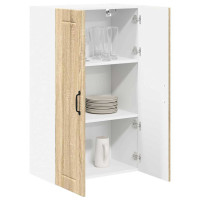 Produktbild för Väggskåp LUCCA Sonoma-ek 60 x 31 x 100 cm Konstruerat trä