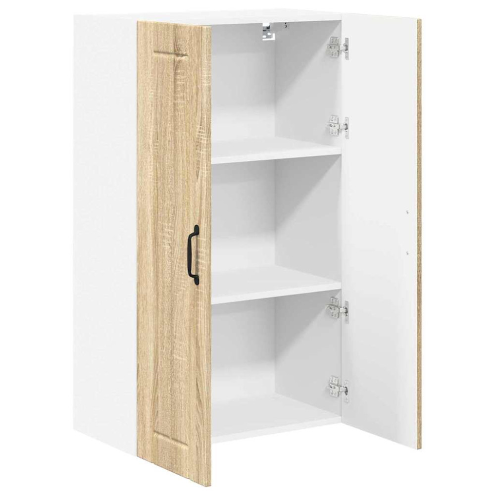 Produktbild för Väggskåp LUCCA Sonoma-ek 60 x 31 x 100 cm Konstruerat trä
