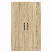 Produktbild för Väggskåp LUCCA Sonoma-ek 60 x 31 x 100 cm Konstruerat trä