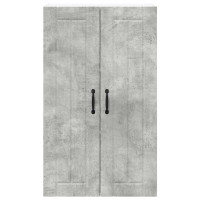Produktbild för Väggskåp LUCCA Betonggrå 60 x 31 x 100 cm Konstruerat trä