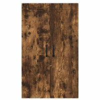 Produktbild för Väggskåp LUCCA Rökt ek 60 x 31 x 100 cm Konstruerat trä