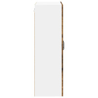 Produktbild för Väggskåp LUCCA Rökt ek 60 x 31 x 100 cm Konstruerat trä
