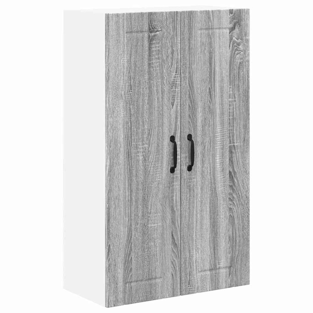 Produktbild för Väggskåp LUCCA Grå sonoma-ek 60 x 31 x 100 cm Konstruerat trä