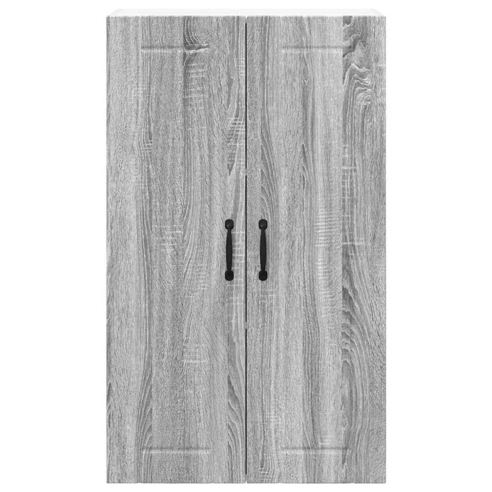 Produktbild för Väggskåp LUCCA Grå sonoma-ek 60 x 31 x 100 cm Konstruerat trä