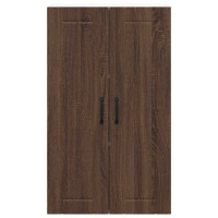 Produktbild för Väggskåp LUCCA Brun ek 60 x 31 x 100 cm Konstruerat trä