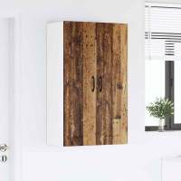 Produktbild för Väggskåp LUCCA Gammalt trä 60 x 31 x 100 cm Konstruerat trä