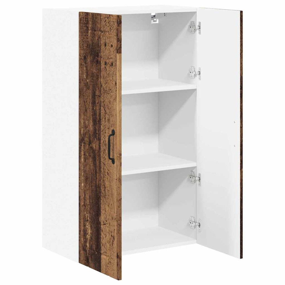 Produktbild för Väggskåp LUCCA Gammalt trä 60 x 31 x 100 cm Konstruerat trä