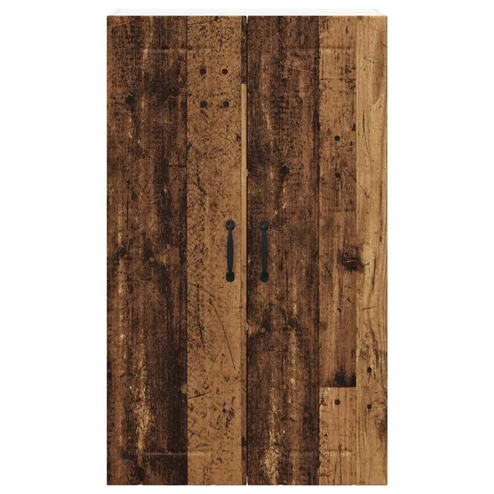 Produktbild för Väggskåp LUCCA Gammalt trä 60 x 31 x 100 cm Konstruerat trä