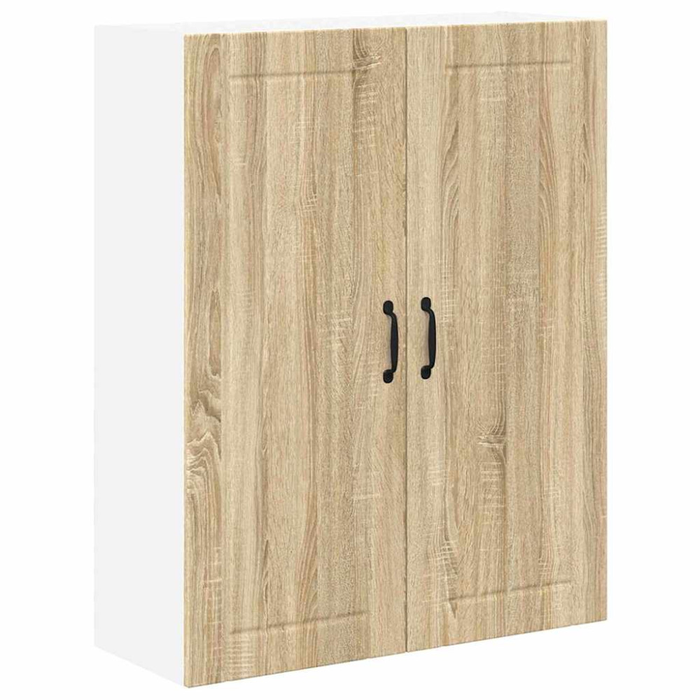 Produktbild för Väggskåp LUCCA Sonoma-ek 80 x 31 x 100 cm Konstruerat trä