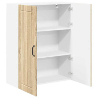 Produktbild för Väggskåp LUCCA Sonoma-ek 80 x 31 x 100 cm Konstruerat trä