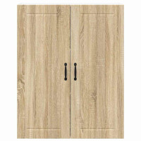 Produktbild för Väggskåp LUCCA Sonoma-ek 80 x 31 x 100 cm Konstruerat trä
