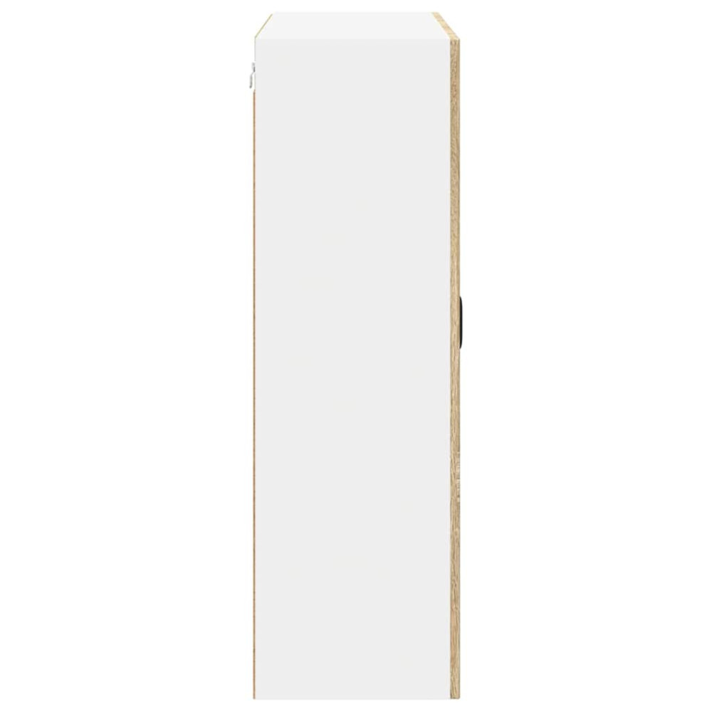 Produktbild för Väggskåp LUCCA Sonoma-ek 80 x 31 x 100 cm Konstruerat trä