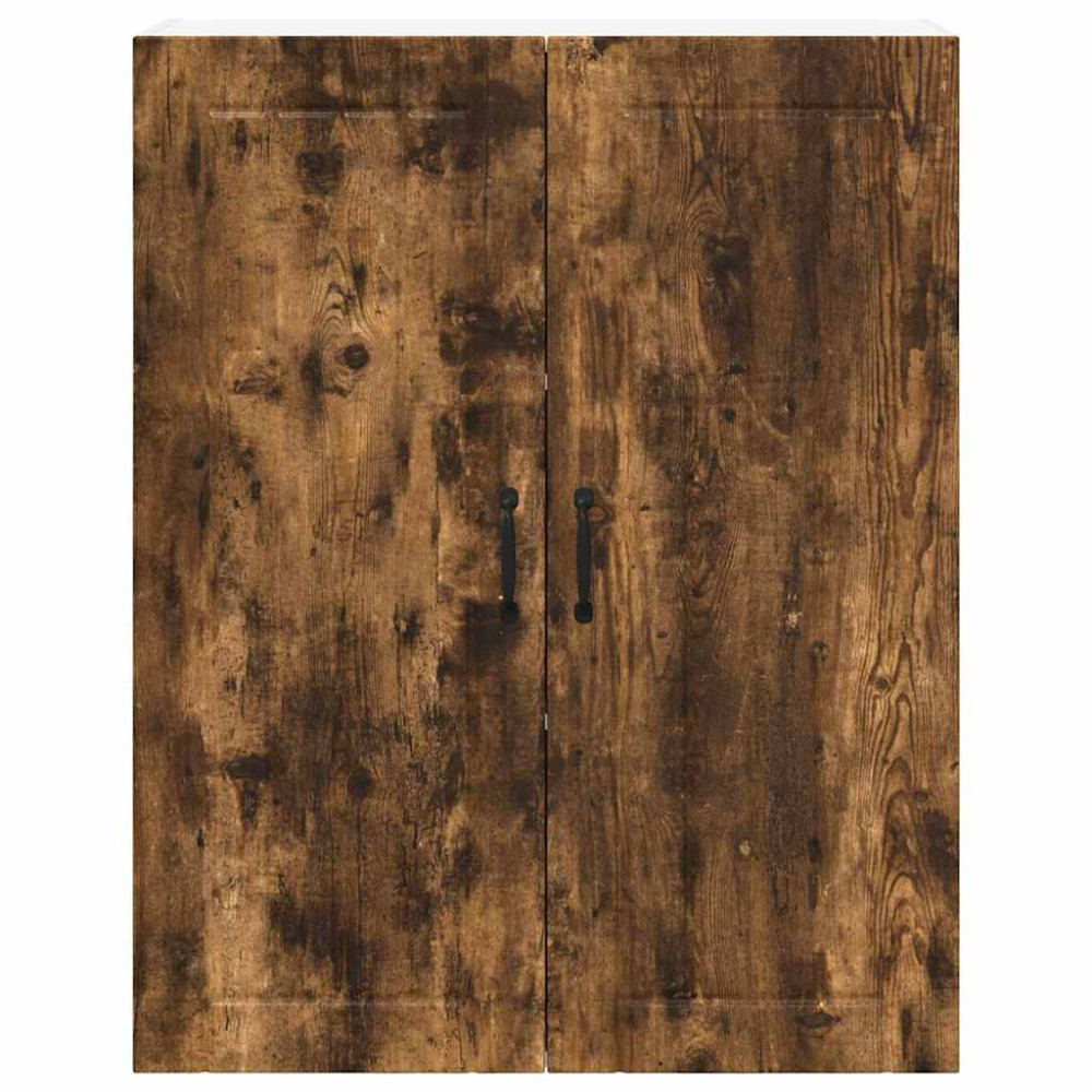 Produktbild för Väggskåp LUCCA Rökt ek 80 x 31 x 100 cm Konstruerat trä