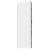 Produktbild för Väggskåp LUCCA Rökt ek 80 x 31 x 100 cm Konstruerat trä