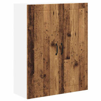 Produktbild för Väggskåp LUCCA Gammalt trä 80 x 31 x 100 cm Konstruerat trä