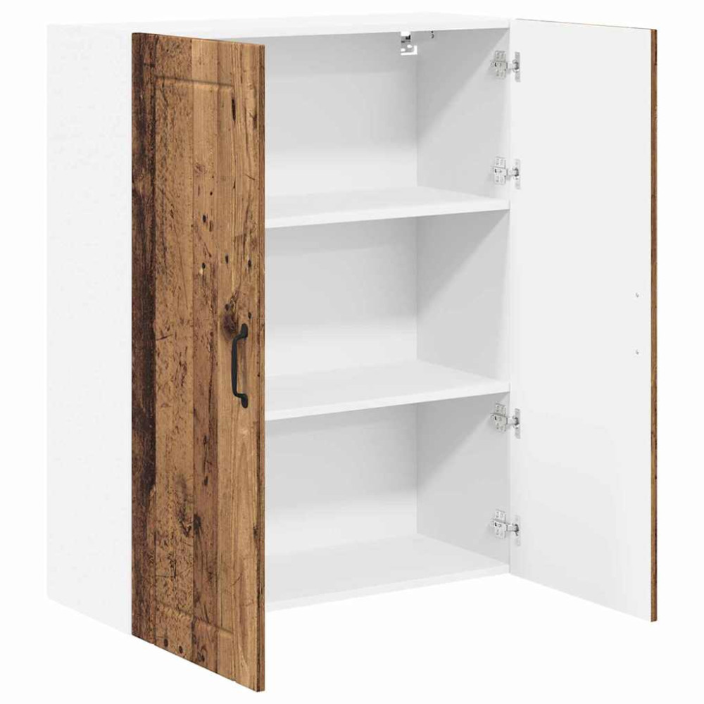 Produktbild för Väggskåp LUCCA Gammalt trä 80 x 31 x 100 cm Konstruerat trä