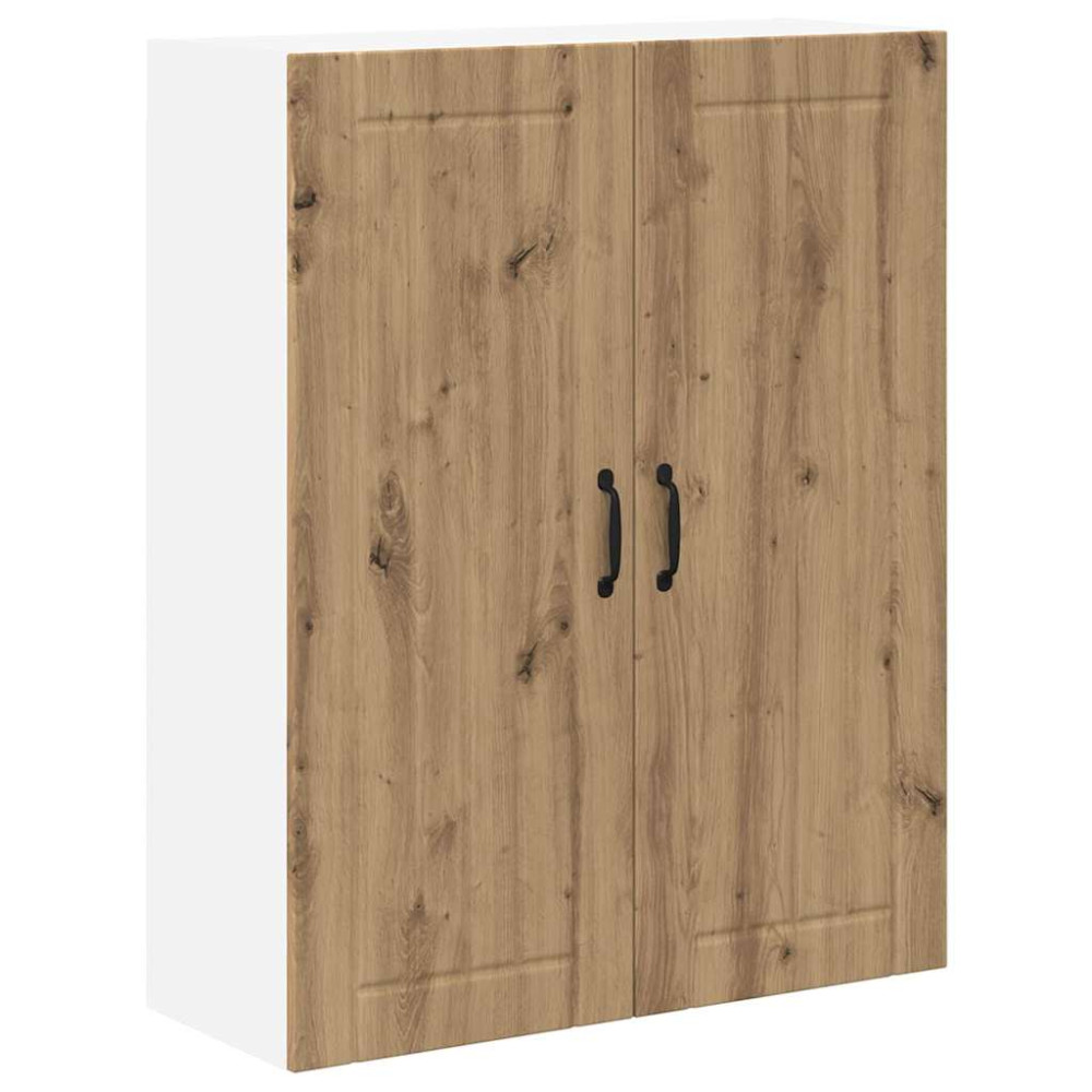 Produktbild för Väggskåp LUCCA Artisan-ek 80 x 31 x 100 cm Konstruerat trä