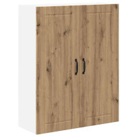 Produktbild för Väggskåp LUCCA Artisan-ek 80 x 31 x 100 cm Konstruerat trä