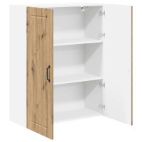 Produktbild för Väggskåp LUCCA Artisan-ek 80 x 31 x 100 cm Konstruerat trä