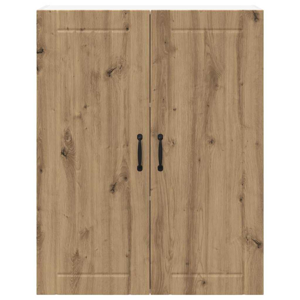 Produktbild för Väggskåp LUCCA Artisan-ek 80 x 31 x 100 cm Konstruerat trä