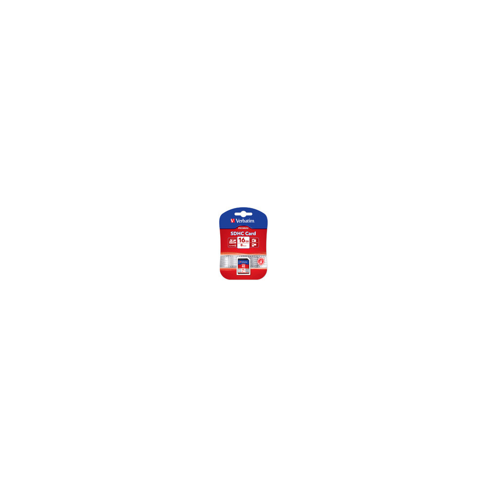 Produktbild för Verbatim - flash-minneskort - 16 GB - SDHC
