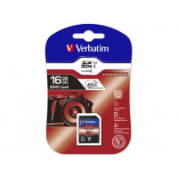 Produktbild för Verbatim - flash-minneskort - 16 GB - SDHC