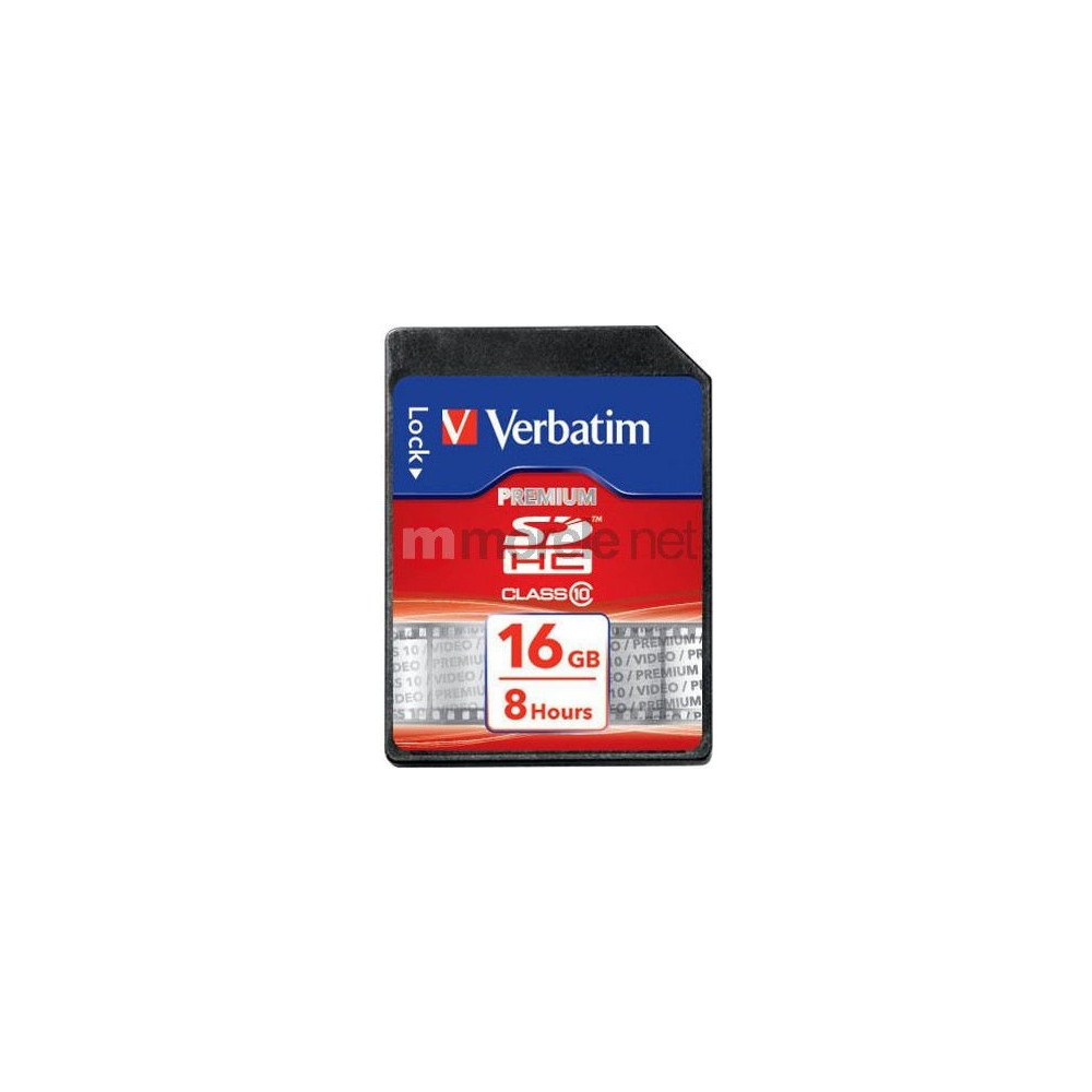 Produktbild för Verbatim - flash-minneskort - 16 GB - SDHC