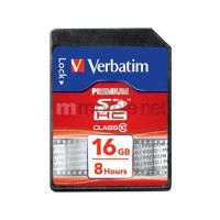 Produktbild för Verbatim - flash-minneskort - 16 GB - SDHC