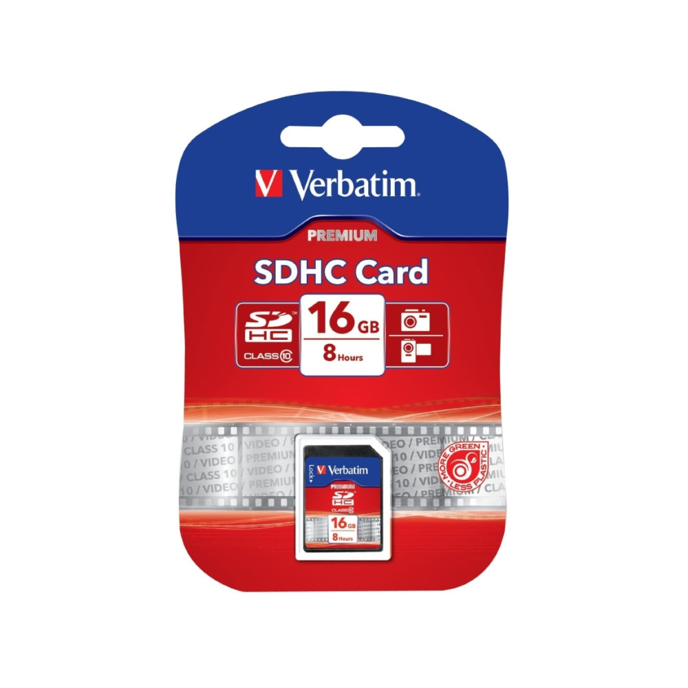 Produktbild för Verbatim - flash-minneskort - 16 GB - SDHC