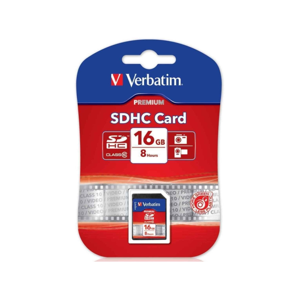 Produktbild för Verbatim - flash-minneskort - 16 GB - SDHC