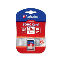 Produktbild för Verbatim - flash-minneskort - 16 GB - SDHC