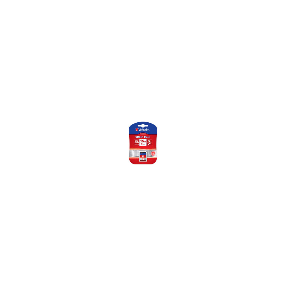 Produktbild för Verbatim - flash-minneskort - 16 GB - SDHC