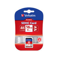 Produktbild för Verbatim - flash-minneskort - 16 GB - SDHC