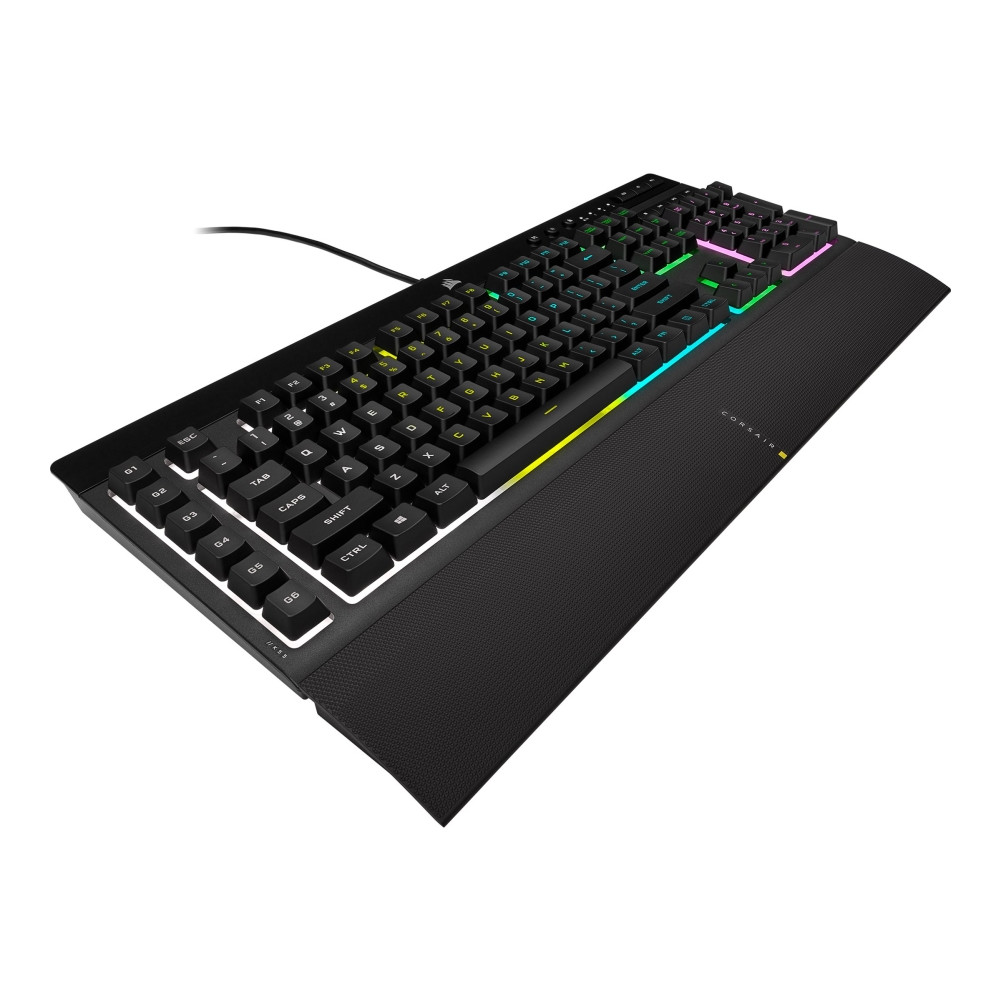 Produktbild för CORSAIR Gaming K55 RGB PRO - tangentbord - Nordisk - svart Inmatningsenhet