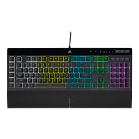 Produktbild för CORSAIR Gaming K55 RGB PRO - tangentbord - Nordisk - svart Inmatningsenhet
