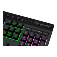 Produktbild för CORSAIR Gaming K55 RGB PRO - tangentbord - Nordisk - svart Inmatningsenhet