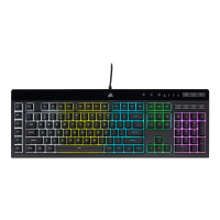 Produktbild för CORSAIR Gaming K55 RGB PRO - tangentbord - Nordisk - svart Inmatningsenhet