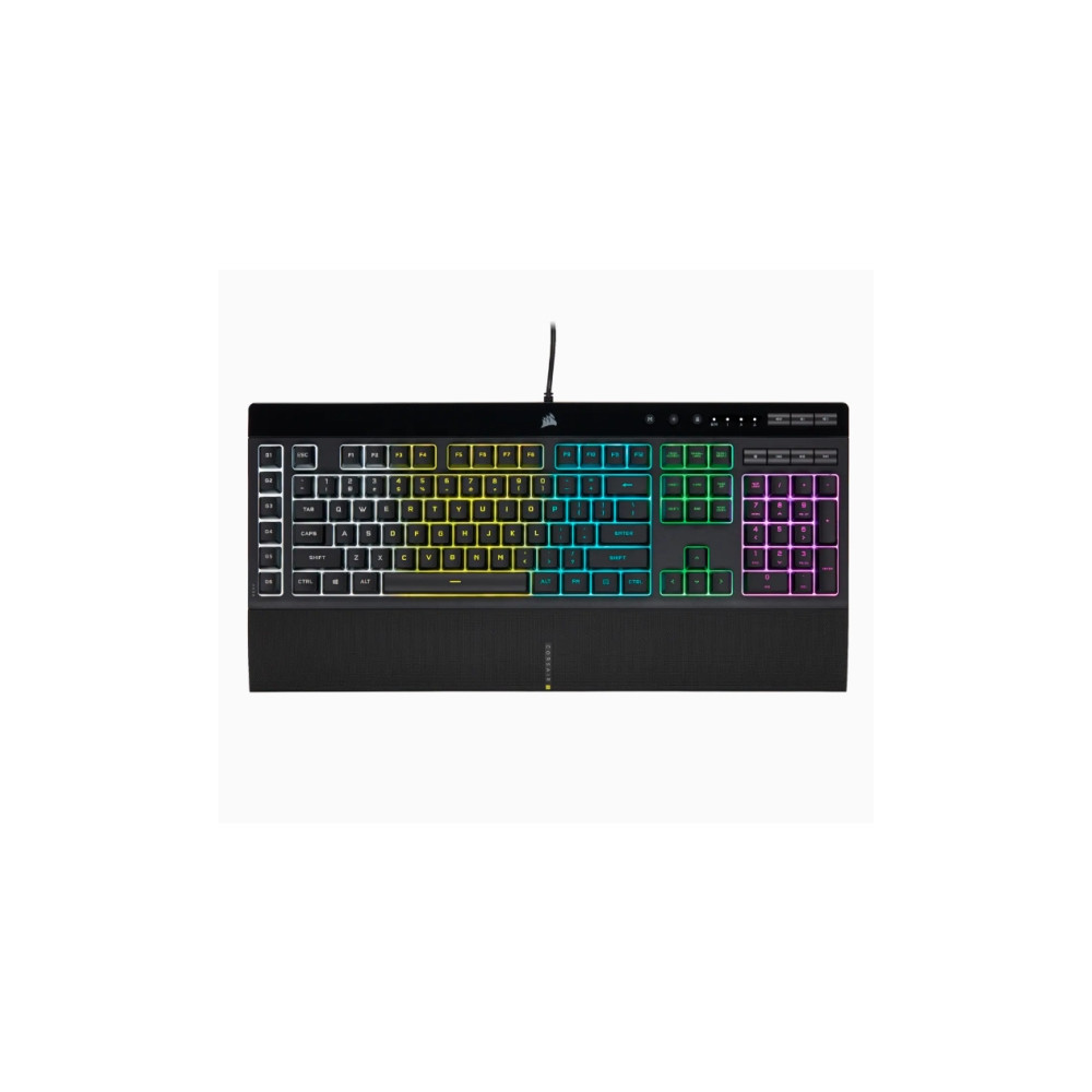 Produktbild för CORSAIR Gaming K55 RGB PRO - tangentbord - Nordisk - svart Inmatningsenhet