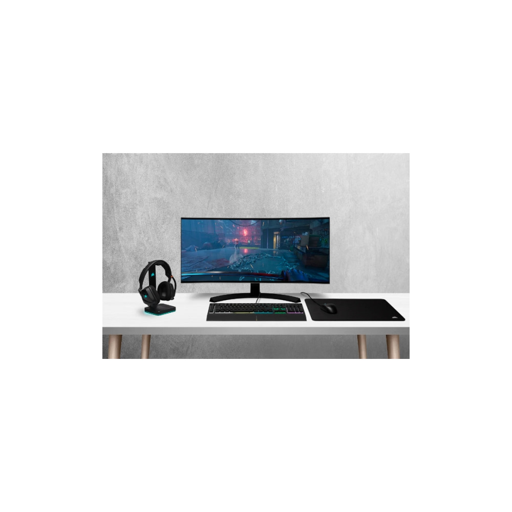 Produktbild för CORSAIR Gaming K55 RGB PRO - tangentbord - Nordisk - svart Inmatningsenhet
