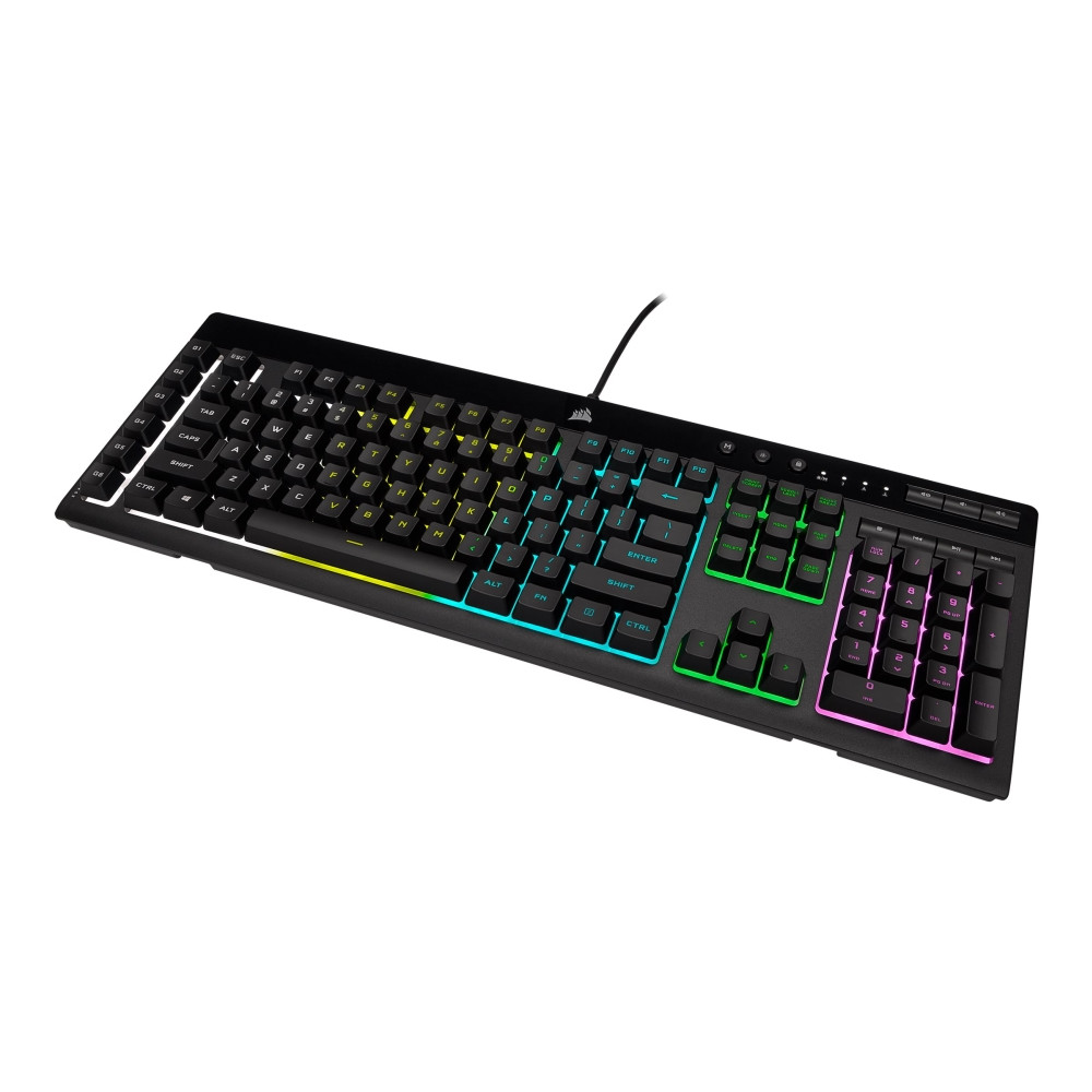 Produktbild för CORSAIR Gaming K55 RGB PRO - tangentbord - Nordisk - svart Inmatningsenhet