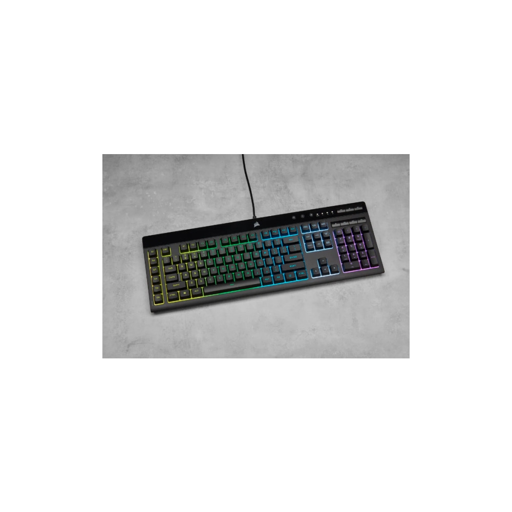 Produktbild för CORSAIR Gaming K55 RGB PRO - tangentbord - Nordisk - svart Inmatningsenhet