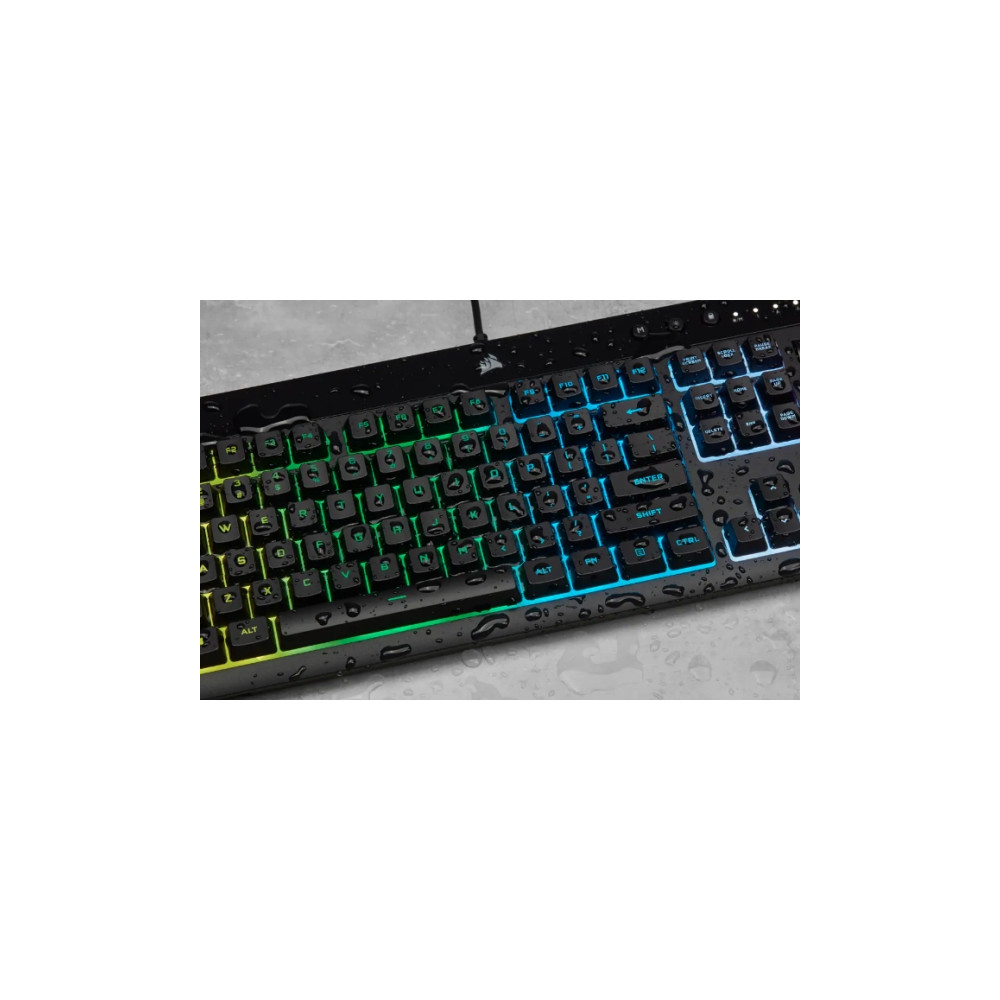 Produktbild för CORSAIR Gaming K55 RGB PRO - tangentbord - Nordisk - svart Inmatningsenhet