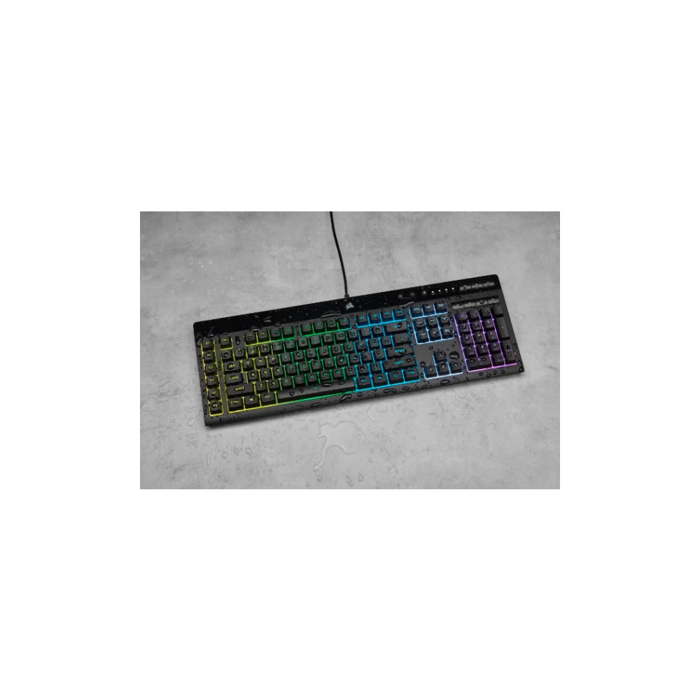 Produktbild för CORSAIR Gaming K55 RGB PRO - tangentbord - Nordisk - svart Inmatningsenhet