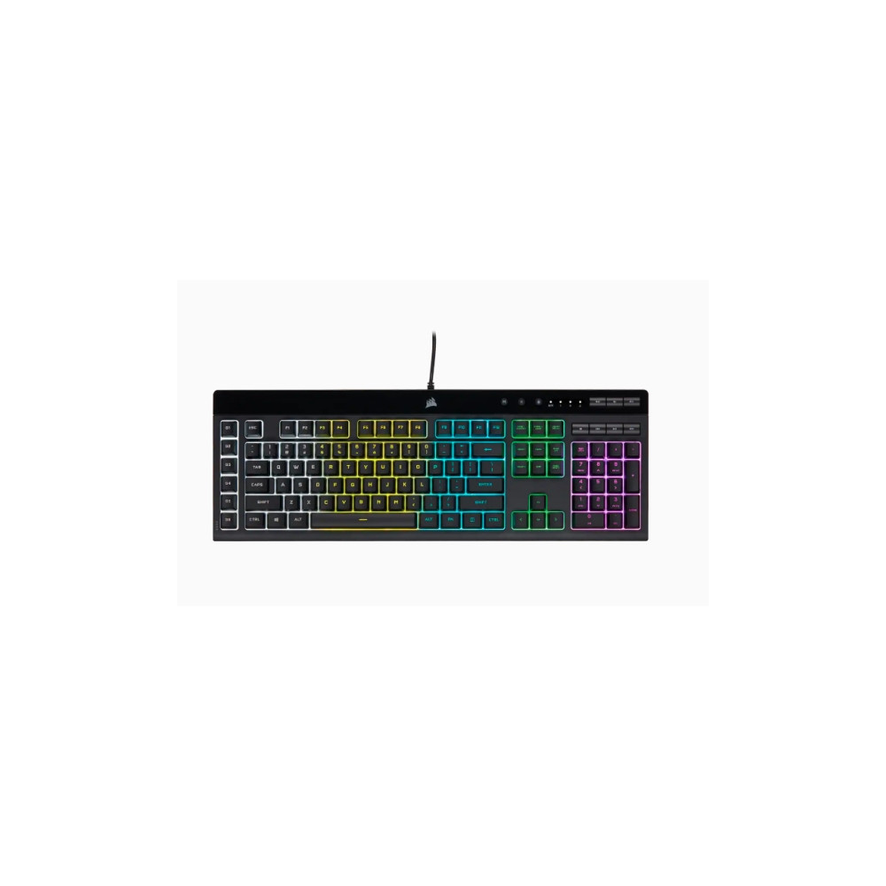 Produktbild för CORSAIR Gaming K55 RGB PRO - tangentbord - Nordisk - svart Inmatningsenhet